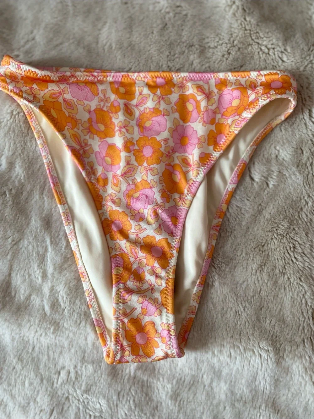 Triangle Swimwear floral print underwire bikini set